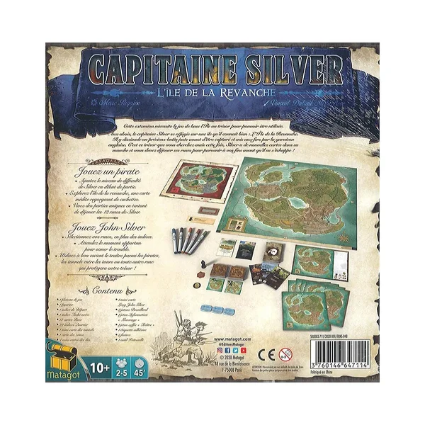 L'île au trésor : Capitaine Silver L'île de la revanche - Extension