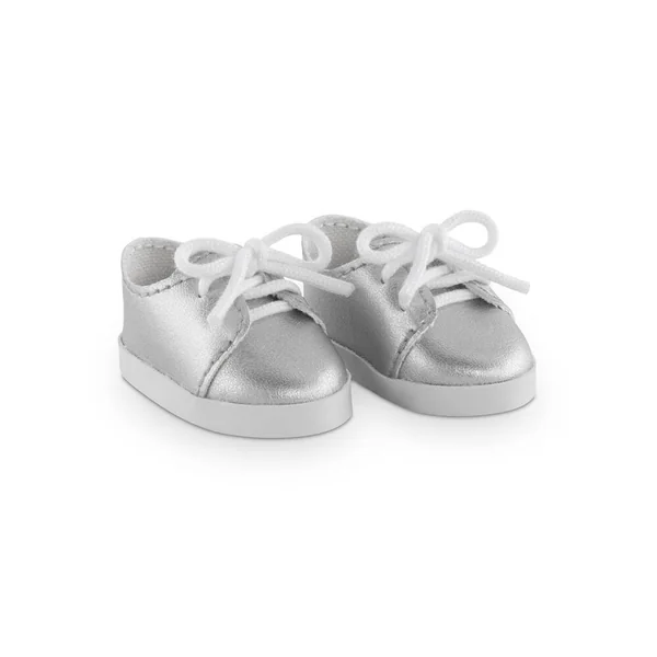 MA COROLLE - BASKETS ARGENTEES - CHAUSSURES POUR POUPEE - COROLLE