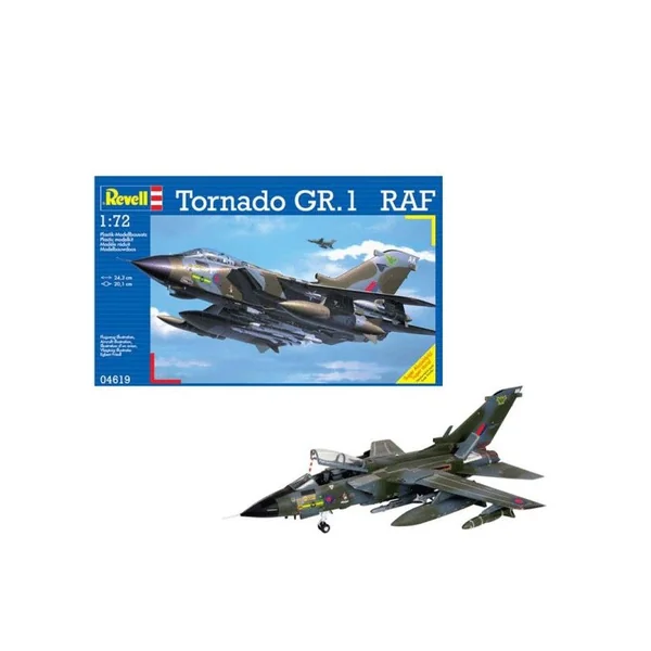 Maquette Tornado GR.1 RAF Avion de combat Level 4 échelle 1:72 - Revell