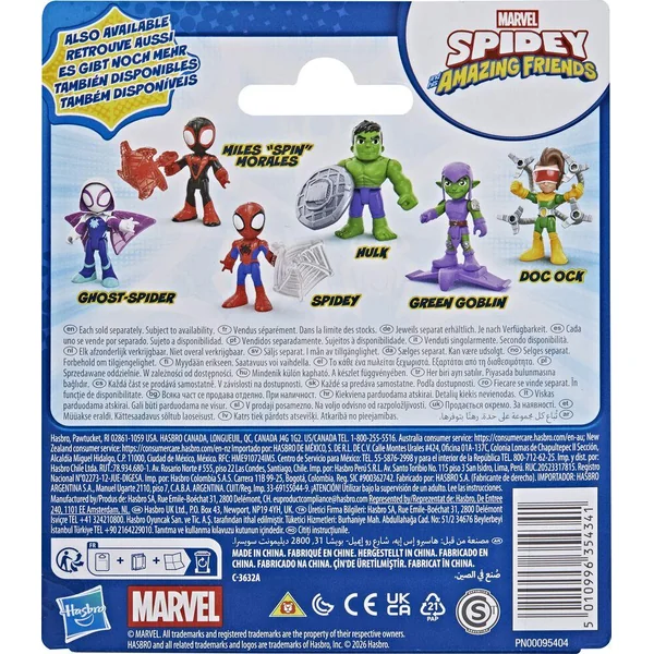 MARVEL SPIDEY ET SES AMIS EXTRANSFORMERS ORDINAIRES HULK