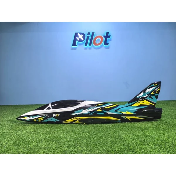 Matrix 2.20m 87" Pilot RC Bleu / Noir + Train rentrant – Tuyère standard
