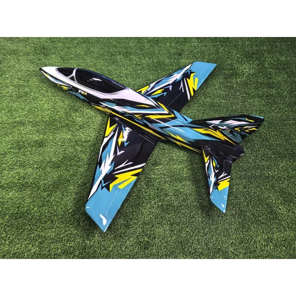 Matrix 2.20m 87" Pilot RC Bleu / Noir + Train rentrant – Tuyère standard