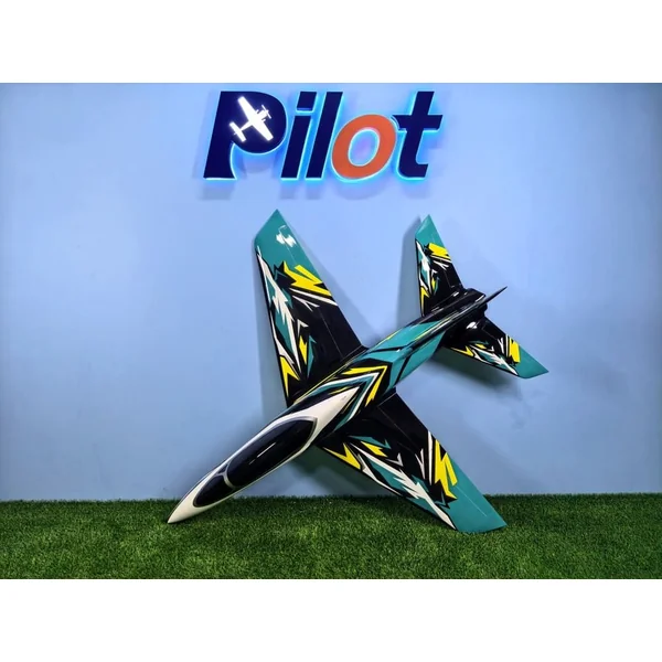 Matrix 2.20m 87" Pilot RC Bleu / Noir + Train rentrant – Tuyère standard