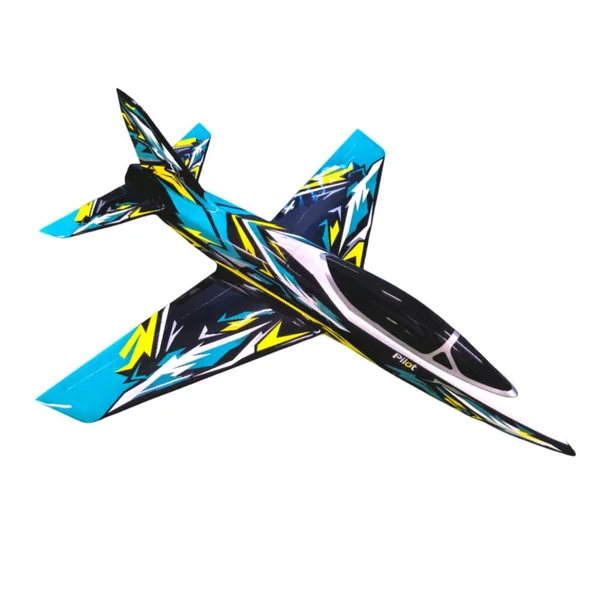 Matrix Jet Pilot RC 2.2m + Vectorielle + Train rentrant électrique - Bleu / Noir