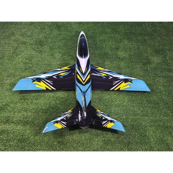 Matrix Jet Pilot RC 2.2m + Vectorielle + Train rentrant électrique - Bleu / Noir