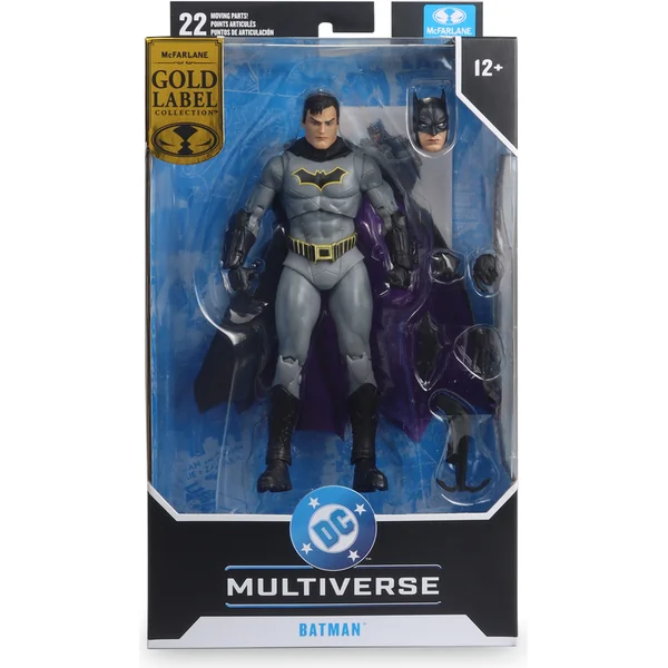McFarlane Figurine - Dc Multiverse Batman (Dc Rebirth) Gold Label 7in Action