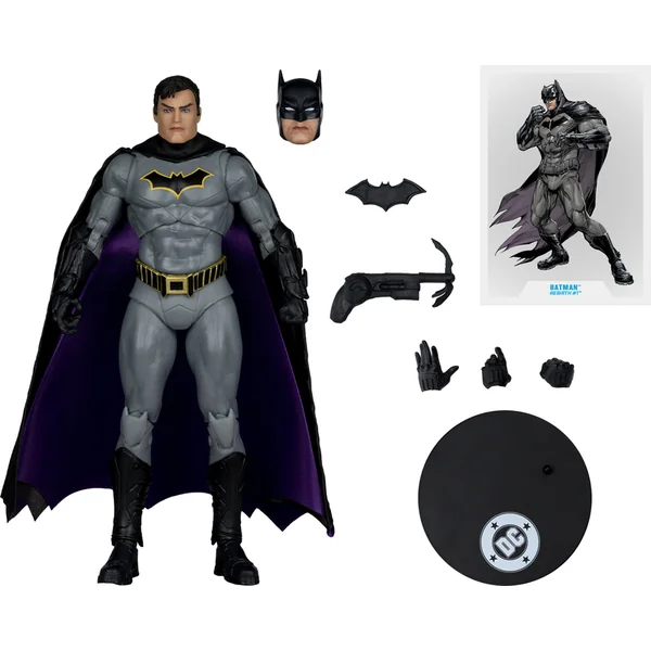 McFarlane Figurine - Dc Multiverse Batman (Dc Rebirth) Gold Label 7in Action