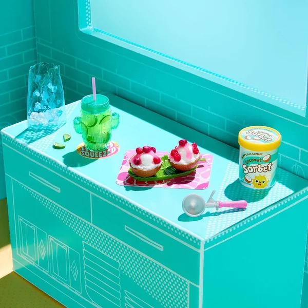 MGA'S MINIVERSE- MAKE IT MINI FOODS: CAFE EN PDQ SERIE 6A