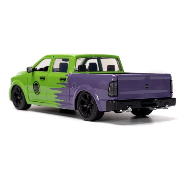Miniature 1:24 DC Comics Dodge Ram 1500 Hulk 2014 avec figurine - Jada Toys