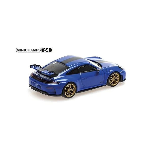 MINICHAMPS Porsche 911 (992.2) GT3 2025 Bleu Weissach Package 1/64 - 640064224