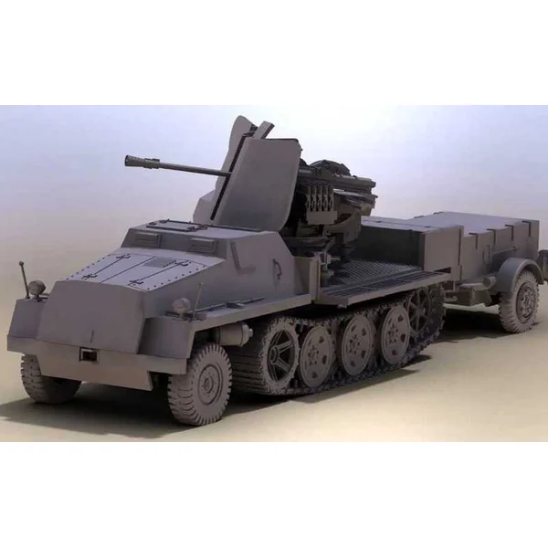 ModelSet militaire 63293 - sWS avec Flak43 et remorque de munitions Sd.Ah58 (1:72)