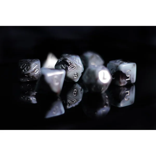 Moria - Ensemble de 7 dés inspiré du Seigneur des anneaux