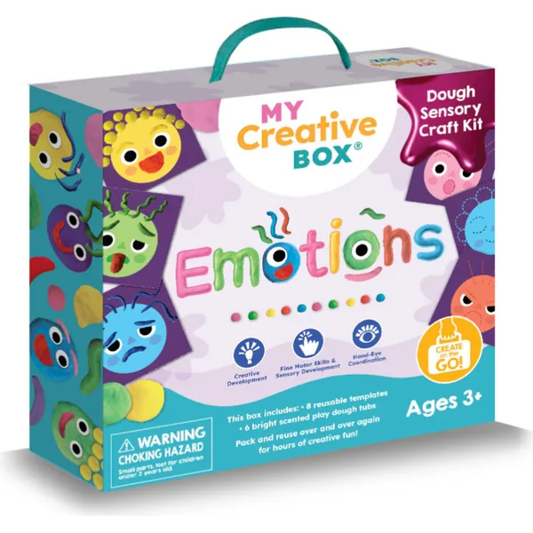 MY CREATIVE BOX® Ensemble créatif sensoriel pour modeler les émotions