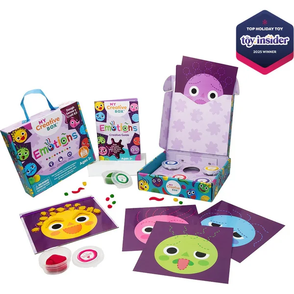 MY CREATIVE BOX® Ensemble créatif sensoriel pour modeler les émotions