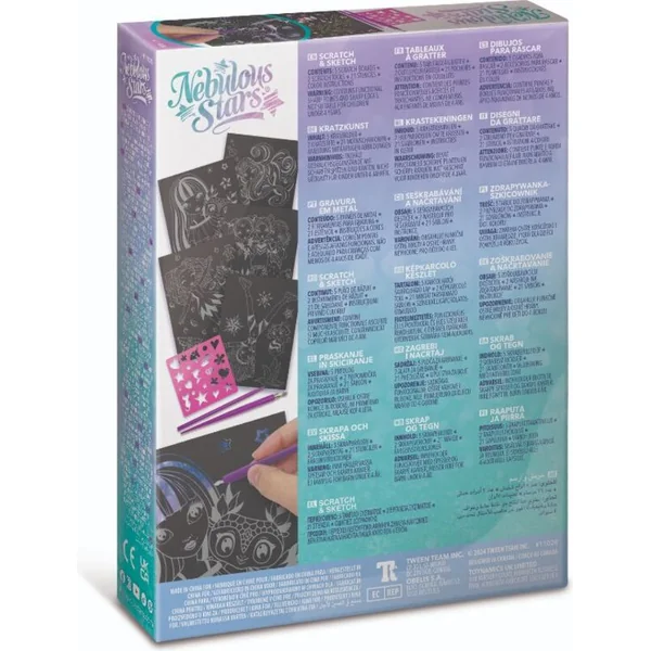Nebulous Stars Ensemble de grattage 5 pcs