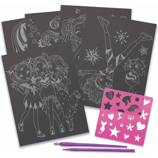 Nebulous Stars Ensemble de grattage 5 pcs