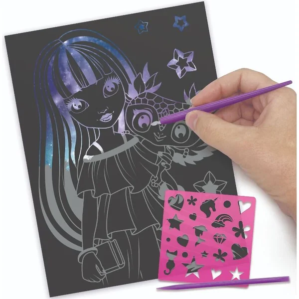 Nebulous Stars Ensemble de grattage 5 pcs