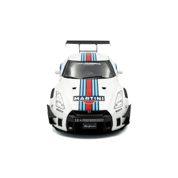 Nissan GT-R R35 Liberty Walk Body Kit 2.0 Martini 2024 1/18 SOLIDO - S1805819