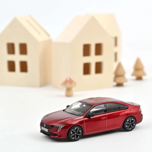 NOREV Peugeot 508 GT Hybrid 2023 Elixir Red 1/43 - 475831