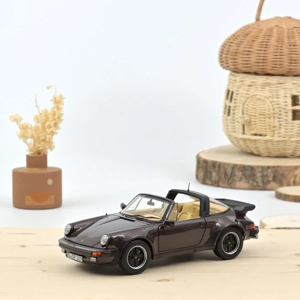 NOREV Porsche 911 Turbo Targa 1987 - Brown metallic 1/18 - 187665