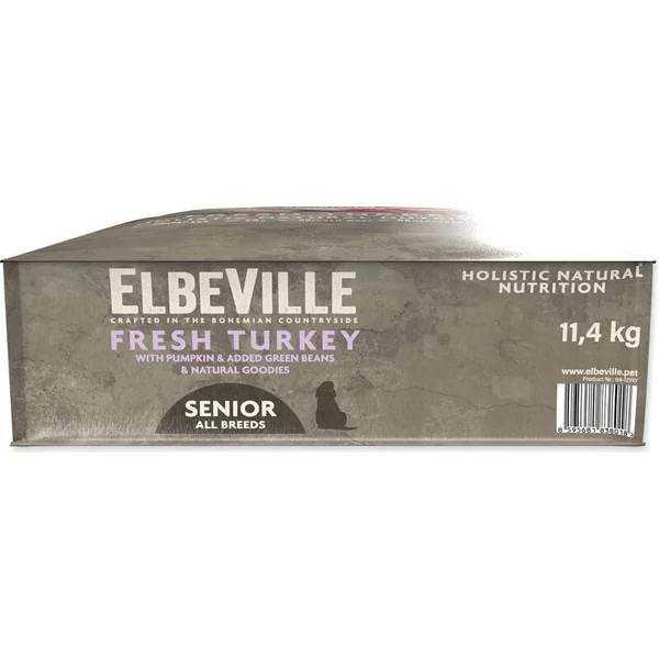 Nourriture ELBEVILLE Senior Toutes Races Fit et Slim Condition Dinde Fraîche 11,4kg