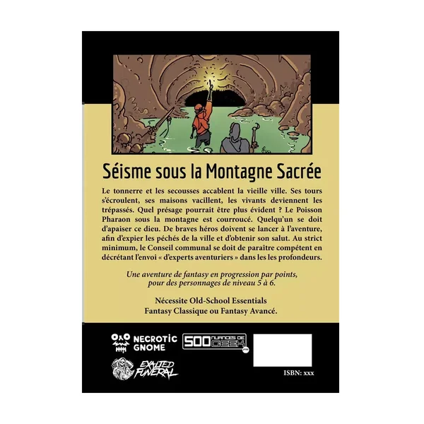 Old-School Essentials - Séisme sous la Montagne Sacrée