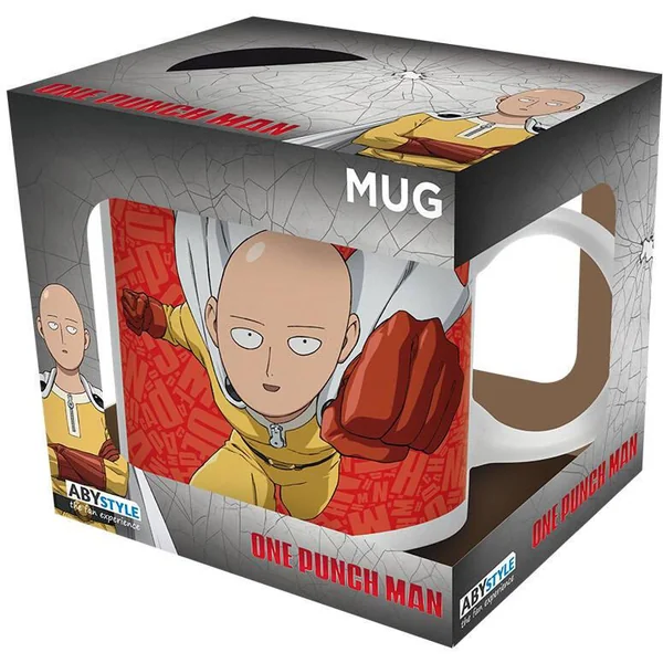 ONE PUNCH MAN MUG 320 ML SAITAMA & HEROS CLASSE S SUBLI