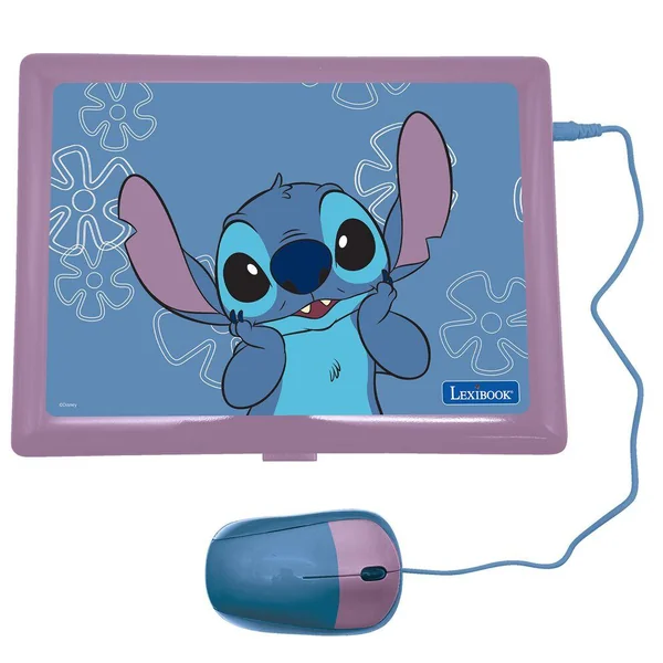 ORDINATEUR EDUCATIF BILINGUE STITCH AVEC 170 ACTIVITES (EN/FR)