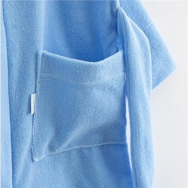 Peignoir en éponge pour enfants New Baby Comfortably bleu 116/122