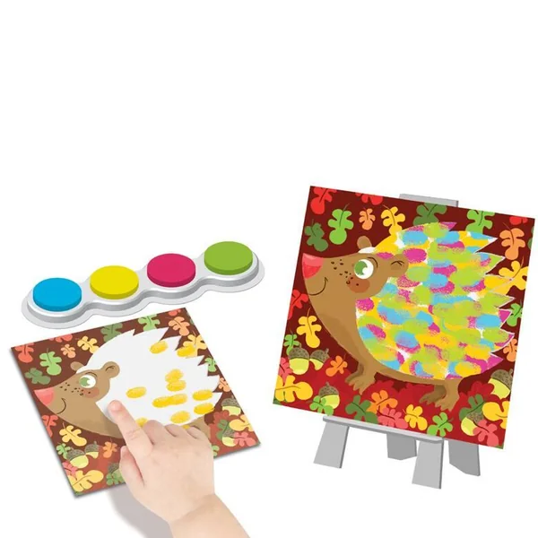 PEINTURE AU DOIGT - ANIMAUX COLORES