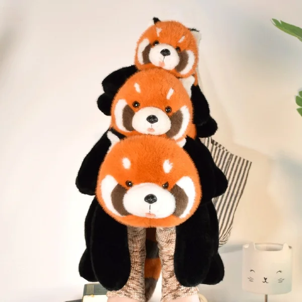 Peluche Panda roux Sierra 42 cm : Dans la Forêt tropicale - Histoire d'Ours