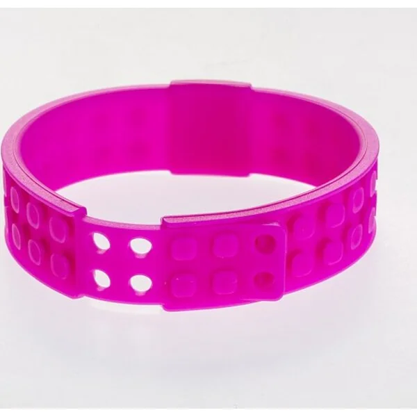 PIXIE CREW Bracelet créatif UNICORN thématique fuchsia avec des licornes