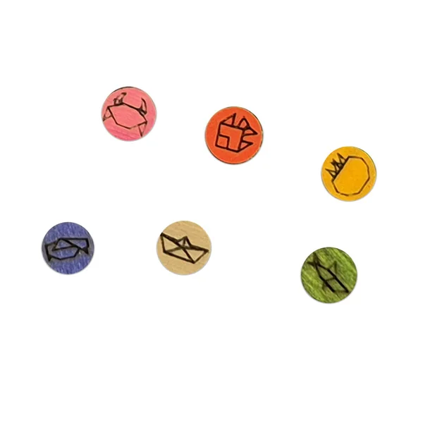 Planche de Score avec Pions pour "Sea Salt & Paper"