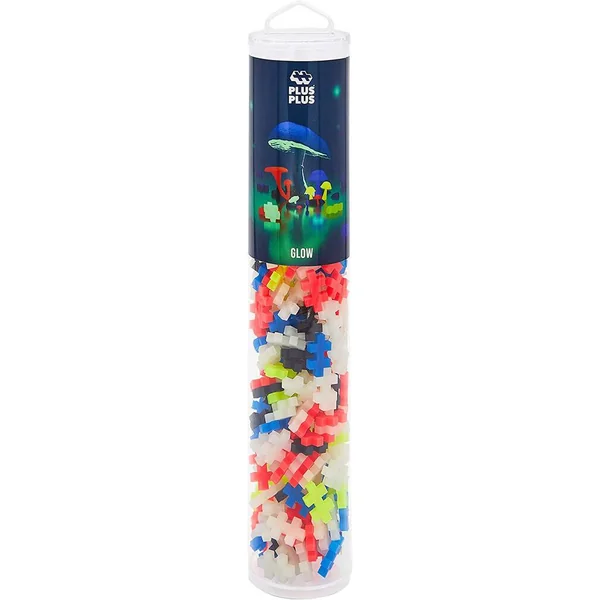 PLUS PLUS - JEU DE CONSTRUCTION MEGA TUBE PHOSPHORESCENT - 240 PIECES