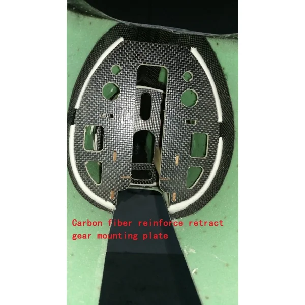 Predator Pilot RC 2.20m Noir / Bleu / Avec train rentrant électrique