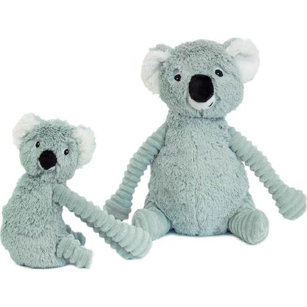 Ptipotos Koala en peluche Trankilou menthe - maman avec bébé