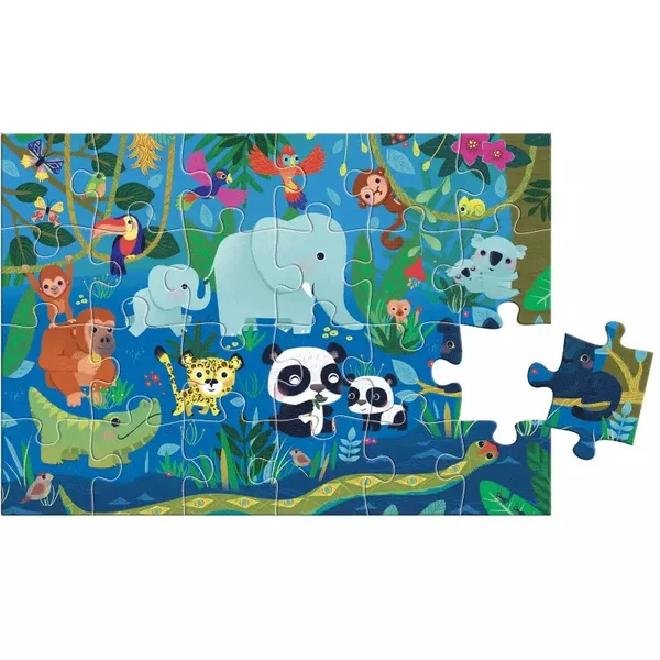 Puzzle 24 pcs Cherche et Trouve des tout petits : Animaux - Auzou