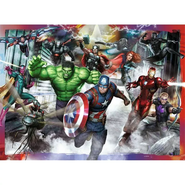 Puzzle Marvel Avengers : Les plus Grands Héros Marvel - 100 pièces XXL