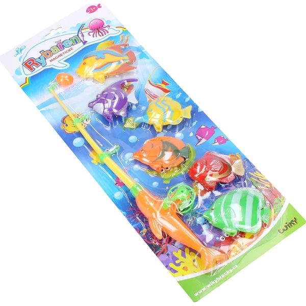 Pêche aux poissons canne à pêche magnétique 40 cm - Emballage tchèque