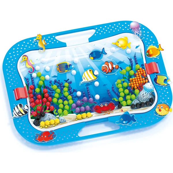 Quercetti Mosaic Fantacolor - amusement dans l'océan - poissons - 316 pcs