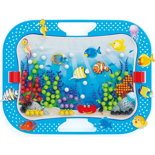 Quercetti Mosaic Fantacolor - amusement dans l'océan - poissons - 316 pcs