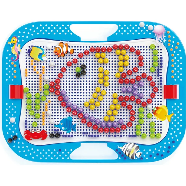 Quercetti Mosaic Fantacolor - amusement dans l'océan - poissons - 316 pcs