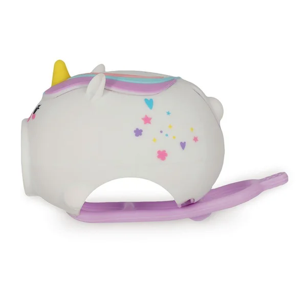 RECHARGEABLE F. BICYCLE LIGHT - FRONT BICYCLE LIGHT WITH BELL - UNICORN