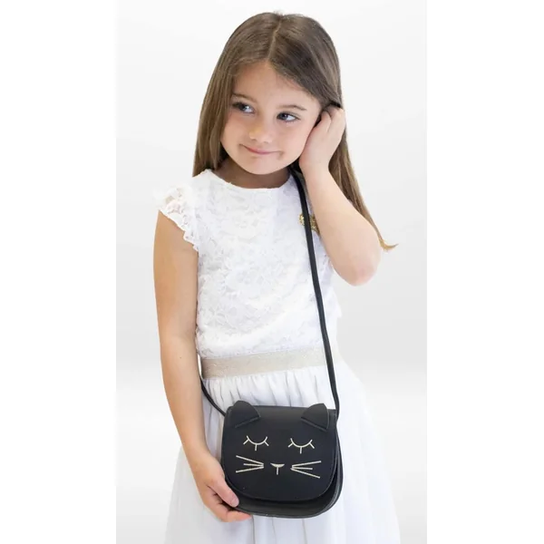SAC BANDOULIERE CHATON MINIMALISTE