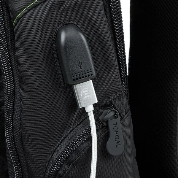 Sac à dos pour ordinateur portable Topgal TOP 169 A - Noir