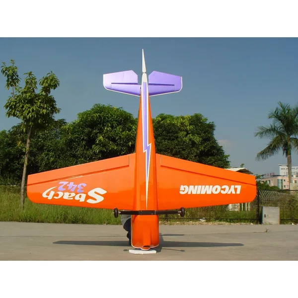 Sbach 342 Pilot RC - 122" (40%) 3,10m - Orange/Violet - 150 - 170cc