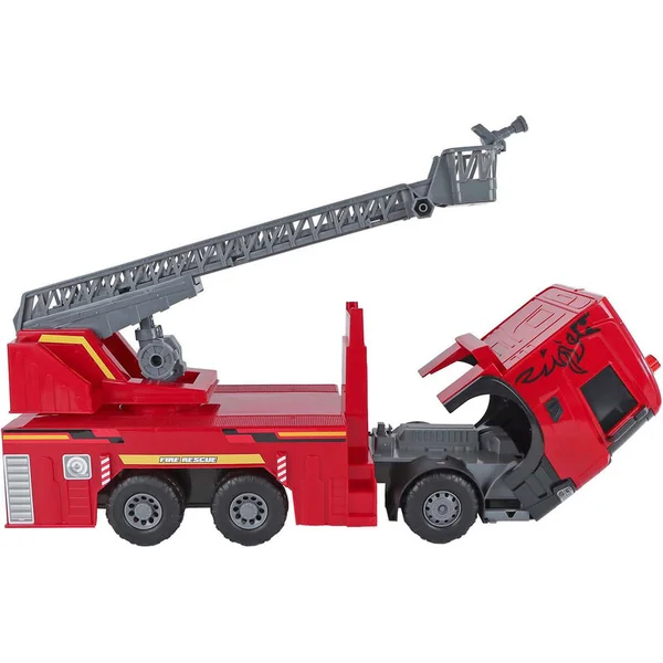 SCANIA Camion de Pompier 54 cm avec effets lumineux et sonores