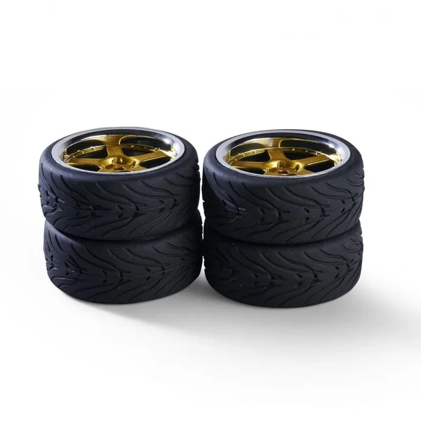 Set de Roues 5 Sp Design Chrome/Or 1/10 (4) Carson - 500900189