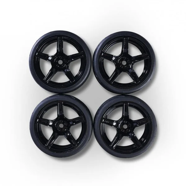 Set de Roues 5 Sp Design Noir 1/10 (4) Carson - 500900180