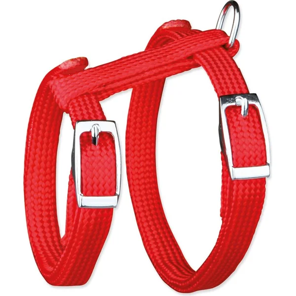 Set Trixie Harnais et laisse en nylon mélange de couleurs 22-42cm, 1,25m